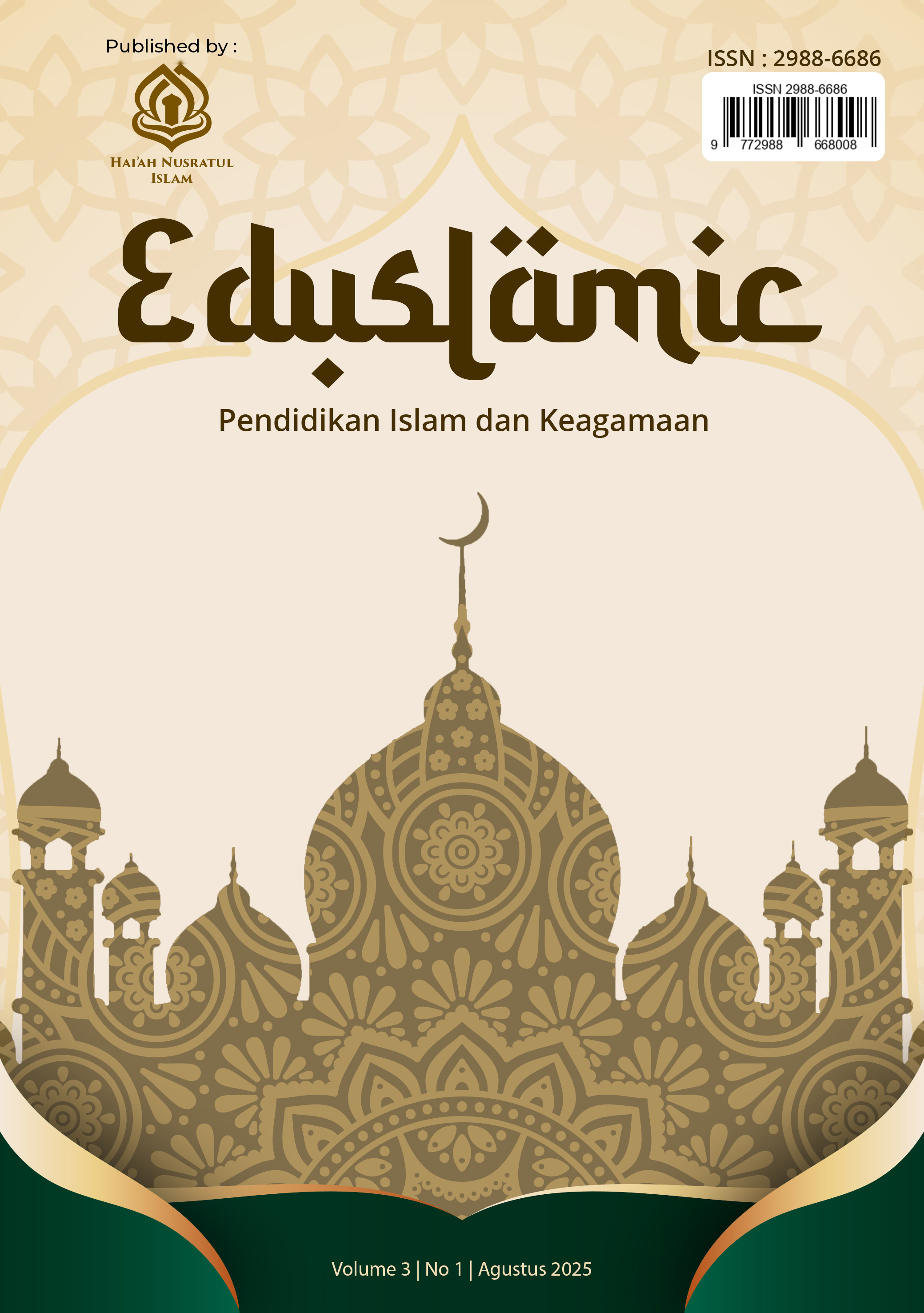 					View Vol. 3 No. 1 (2025): Eduslamic: Jurnal Pendidikan Islam dan Keagamaan
				
